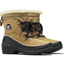 Bottines imperméables en Velours de Cuir doublure micropolaire Torino curry/noir-Sorel Sale