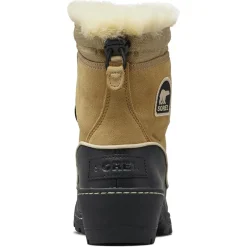 Bottines imperméables en Velours de Cuir doublure micropolaire Torino curry/noir-Sorel Sale