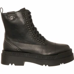 Bottines Love en Cuir noires-Liu-Jo Discount