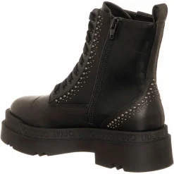 Bottines Love en Cuir noires-Liu-Jo Discount