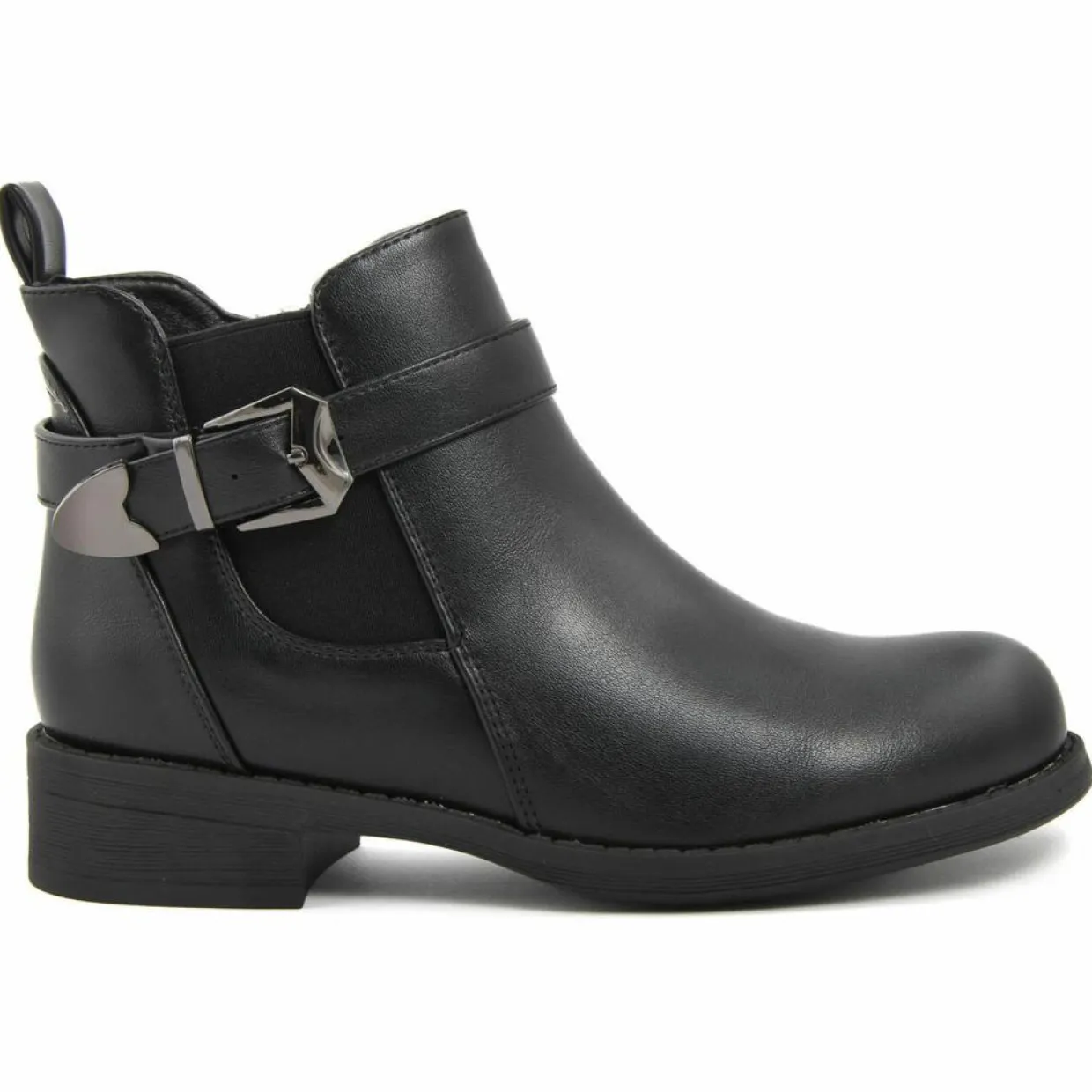 Femme Lab78 Bottines^Bottines plates noires