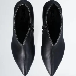 Bottines Sandie en Cuir noires-Liu-Jo Clearance