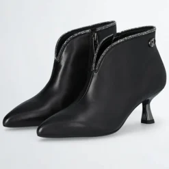 Bottines Sandie en Cuir noires-Liu-Jo Clearance