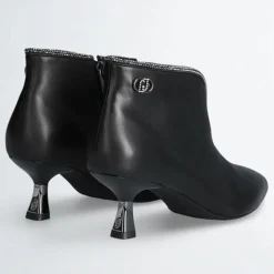 Bottines Sandie en Cuir noires-Liu-Jo Clearance