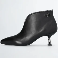 Bottines Sandie en Cuir noires-Liu-Jo Clearance