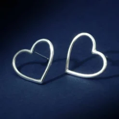 Boucles d'oreilles Agape en Argent-By Rafaella Discount