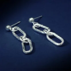 Boucles d'oreilles Aurora en Argent-By Rafaella Hot