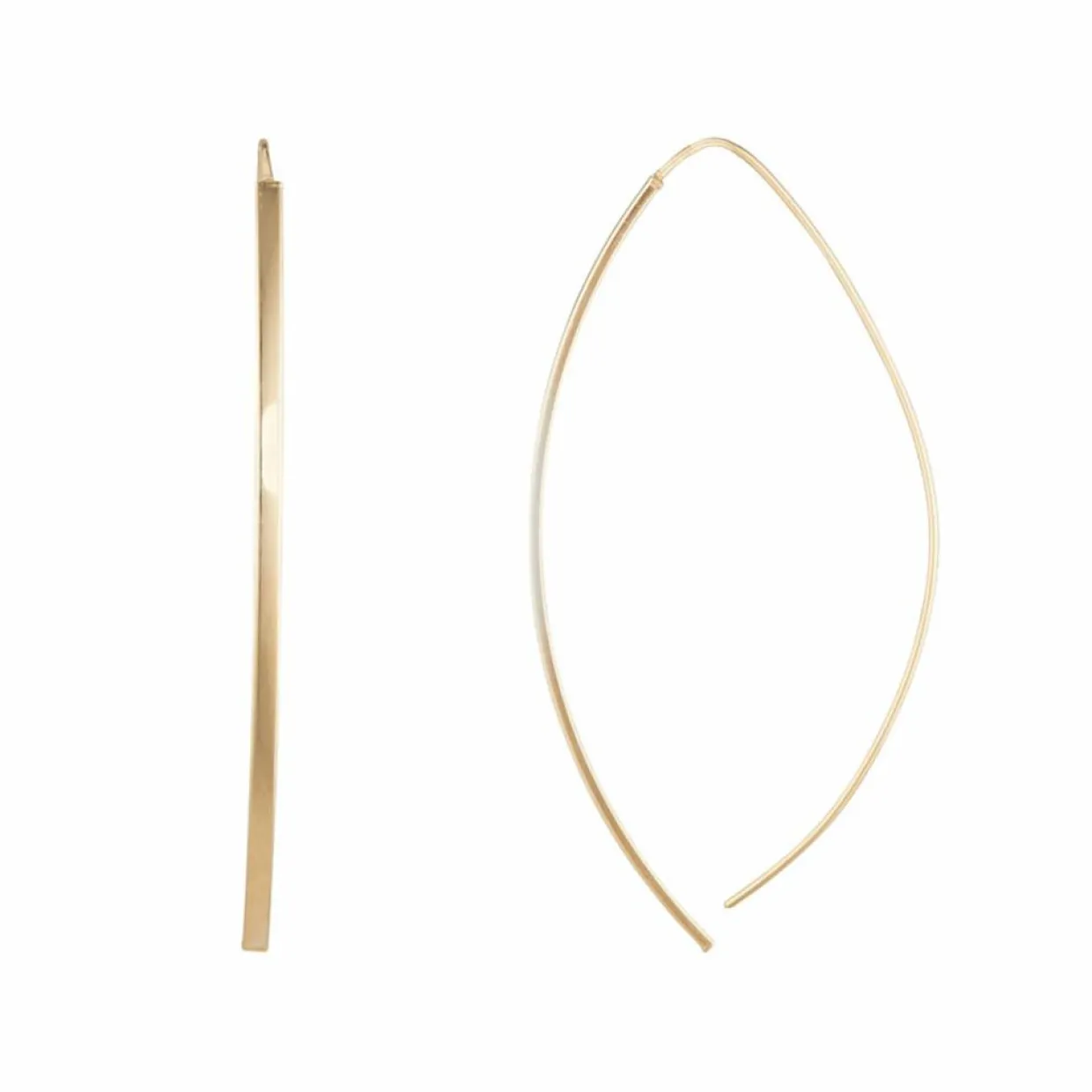 Femme Instant d'Or Boucles D'Oreilles^Boucles d'oreilles Créoles Edna or jaune