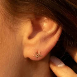 Boucles d'oreilles Envolée or jaune-Instant d'Or
