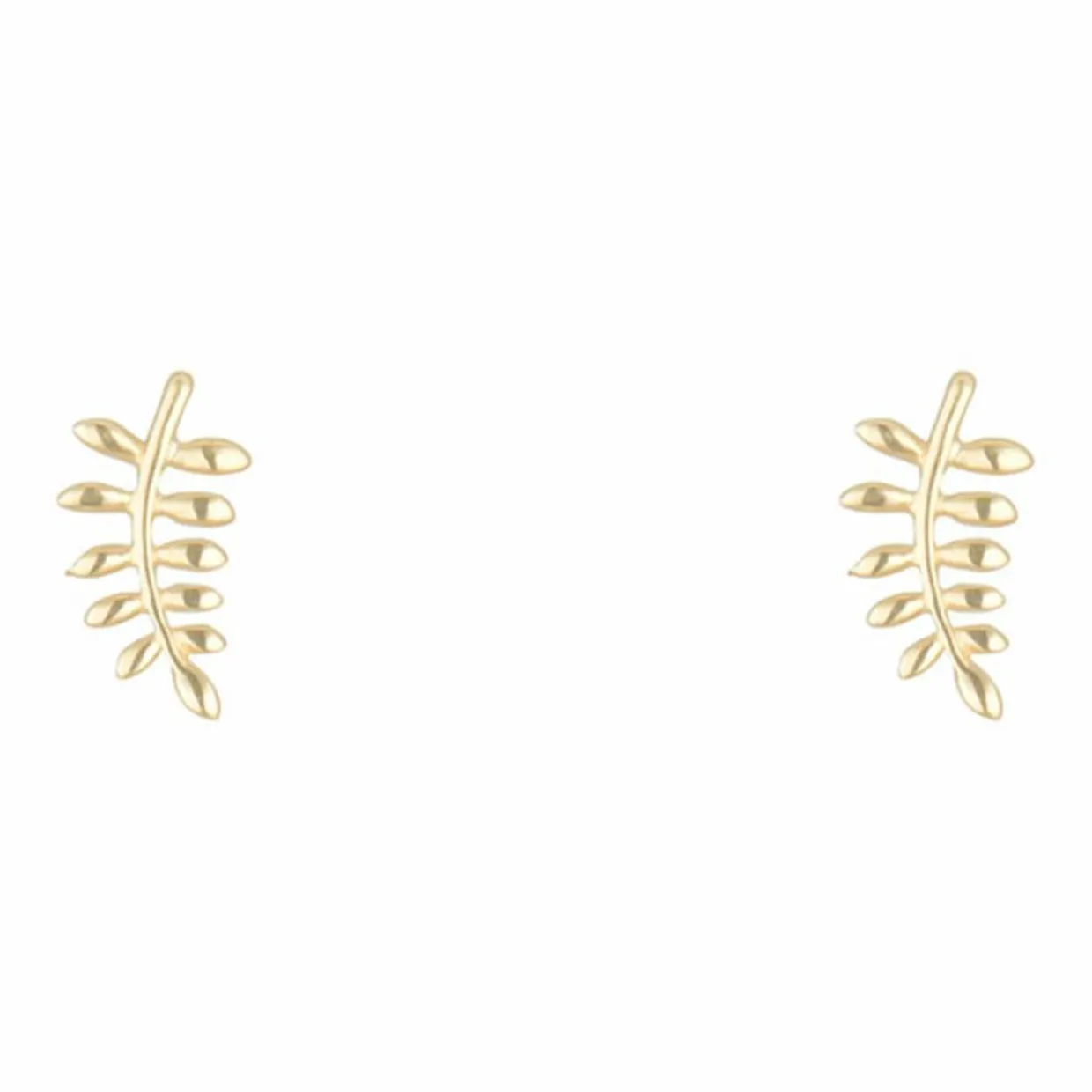Boucles d'oreilles Feuilles d'Or or jaune-Instant d'Or