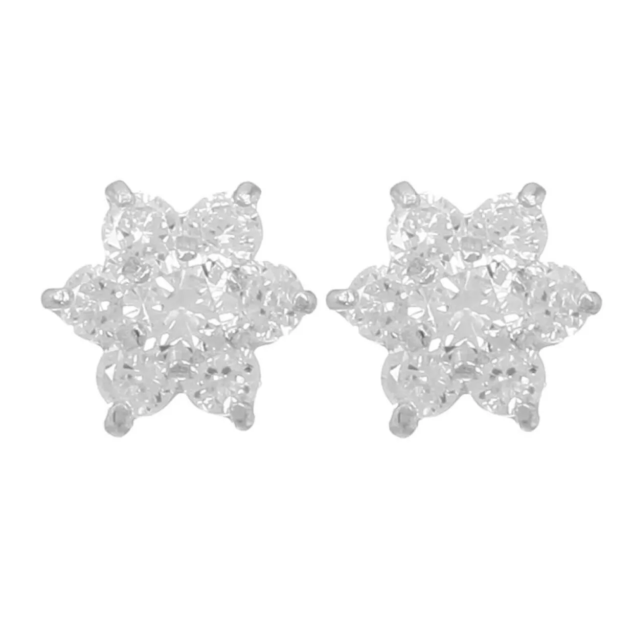 Femme Instant d'Or Boucles D'Oreilles^Boucles d'oreilles Le Messager Blanc or blanc