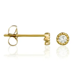 Femme Instant d'Or Boucles D'Oreilles^Boucles d'oreilles Petits Ronds or jaune