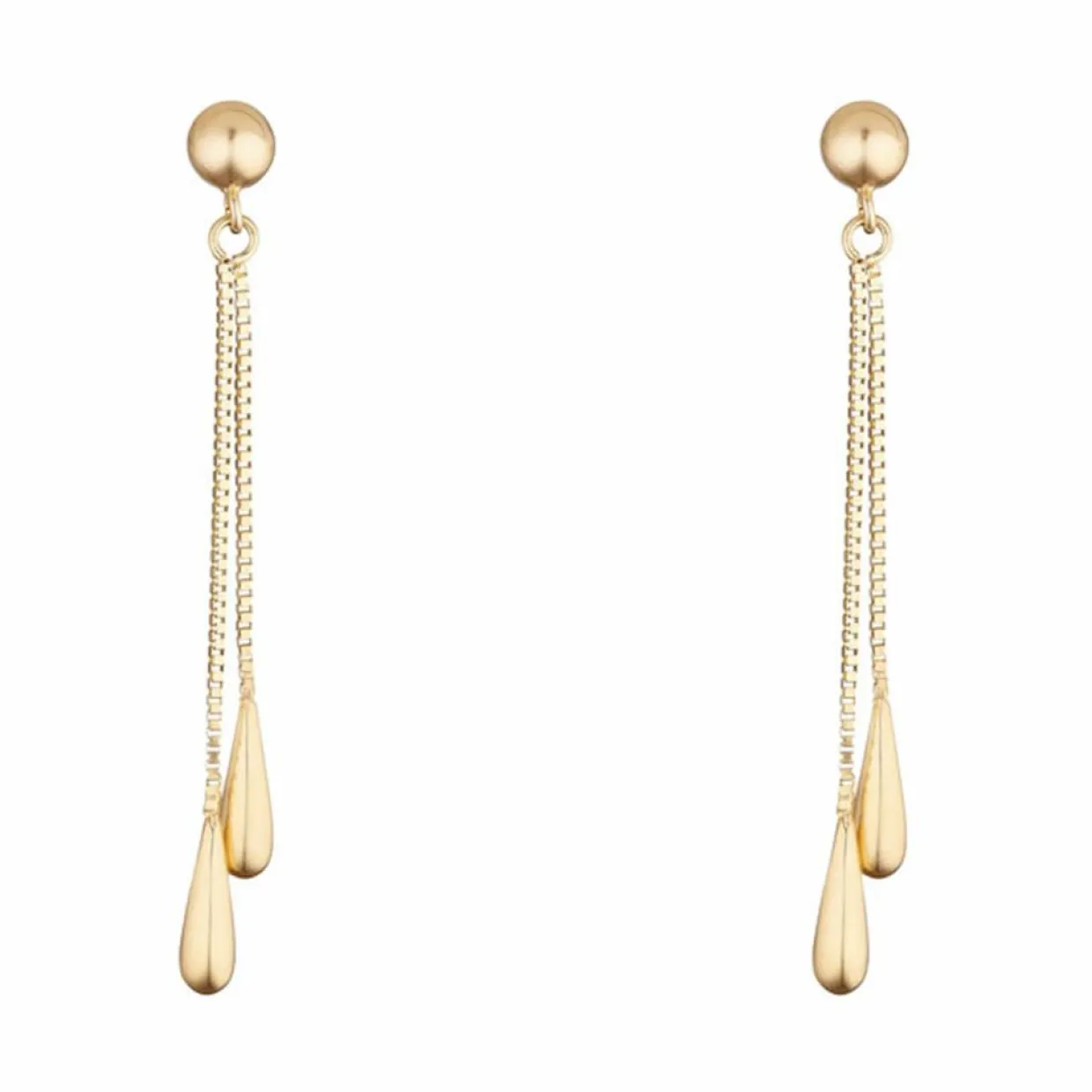 Femme Instant d'Or Boucles D'Oreilles^Boucles d'oreilles Pluie Dorée or jaune