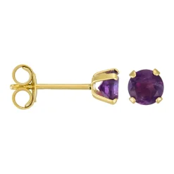 Femme Instant d'Or Boucles D'Oreilles^Boucles d'oreilles Ravissement Améthystes 0.40 ct or jaune