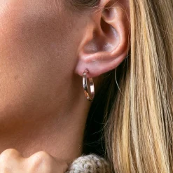 Boucles d'oreilles Sparkle rose doré-Amelia Parker Sale