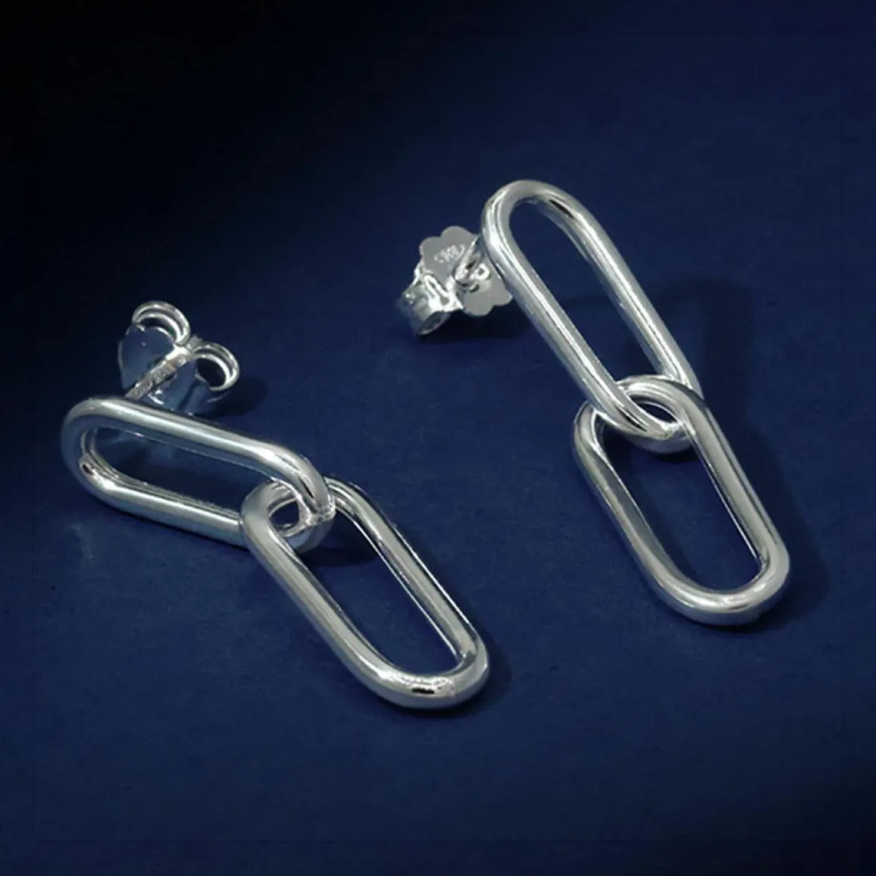 Boucles d'oreilles Wasat en Argent-By Rafaella Clearance