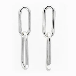 Boucles d'oreilles Wasat en Argent-By Rafaella Clearance