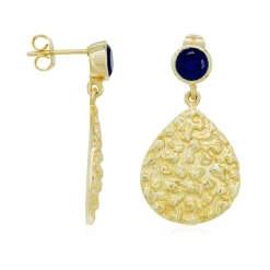 Femme Moonstone Boucles D'Oreilles^Boucles d'oreilles Yléna Jade en laiton doré