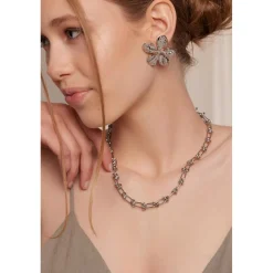 Boucles d'oreilles Zavira argentées-Amelia Parker Clearance