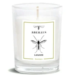 Abeillus Bougies^Bougie parfumée Jardin d'été Lavande ivoire - 45h