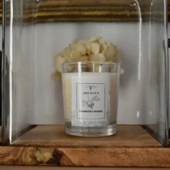 Abeillus Bougies^Bougie parfumée Jardin rêvé Jardin des délices Framboise caramel ivoire - 45h