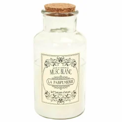 Home Deco Factory Bougies^Bougie Parfumée Maison Tradition vert/ rouge/ blanc - 7.8x17x7.8 cm