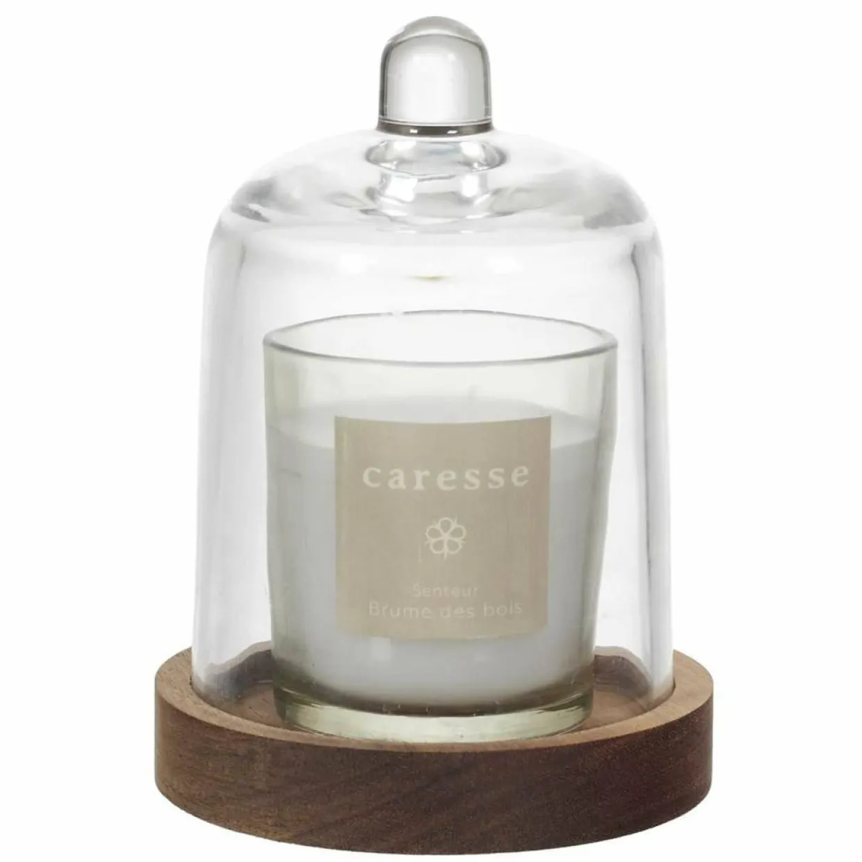 Home Deco Factory Bougies^Bougie Parfumee Cloche Softness multicolore - 11x15x11 cm