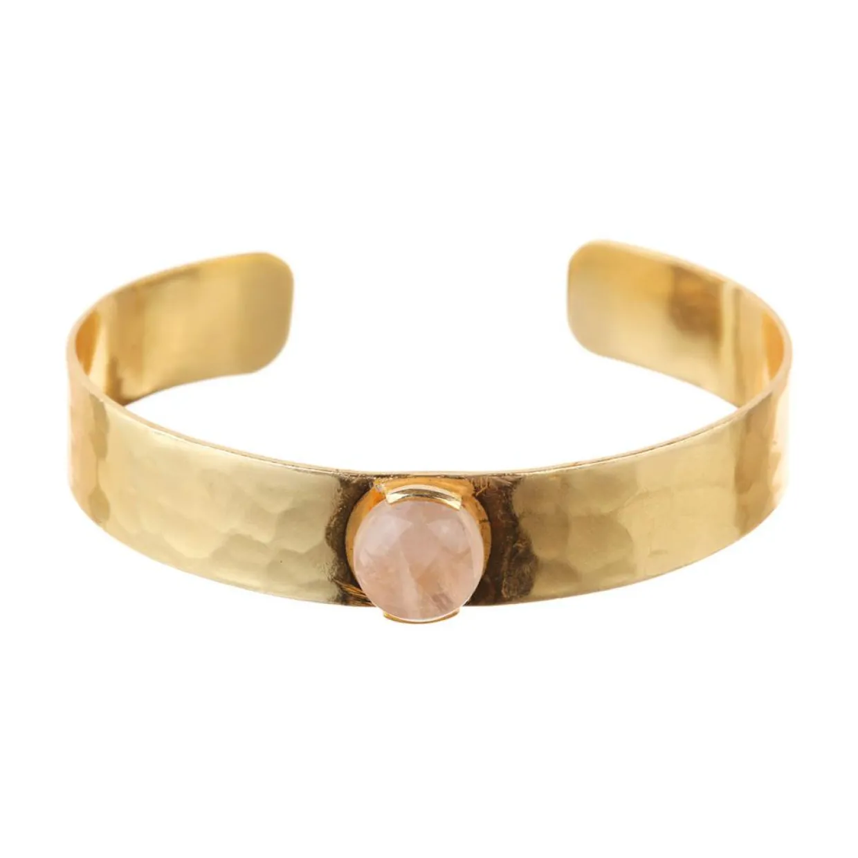 Femme Moonstone Bracelets^Bracelet Caroline Quartz en laiton doré