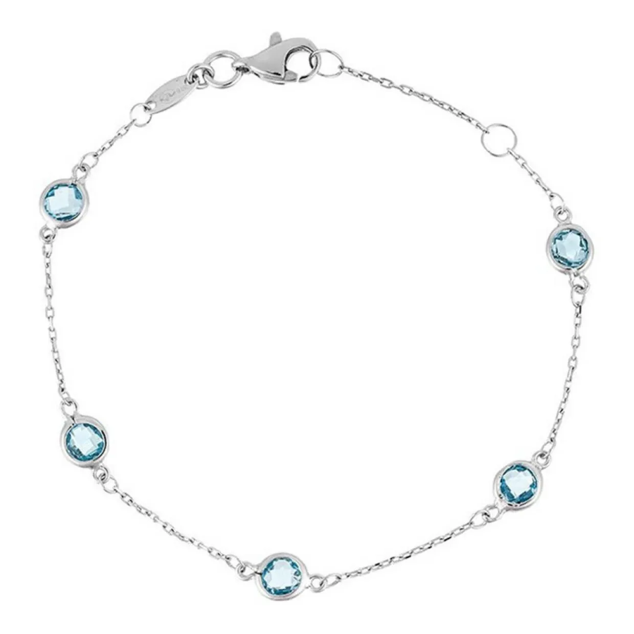 Bracelet Colors Topazes 1.75 ct or blanc-Instant d'Or Best