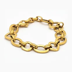 Bracelet Frederico en Argent doré-By Rafaella Clearance