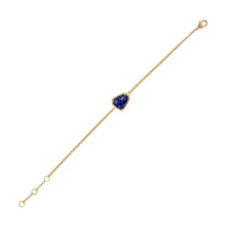 Bracelet Frida Lapis en laiton doré-Moonstone Hot