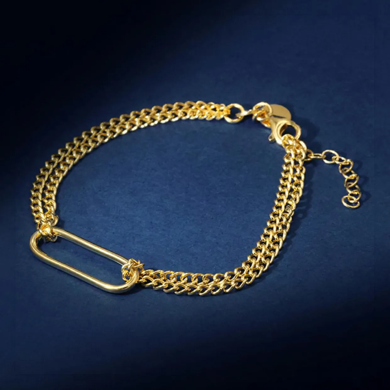 Bracelet Hypnos en Argent doré-By Rafaella Online