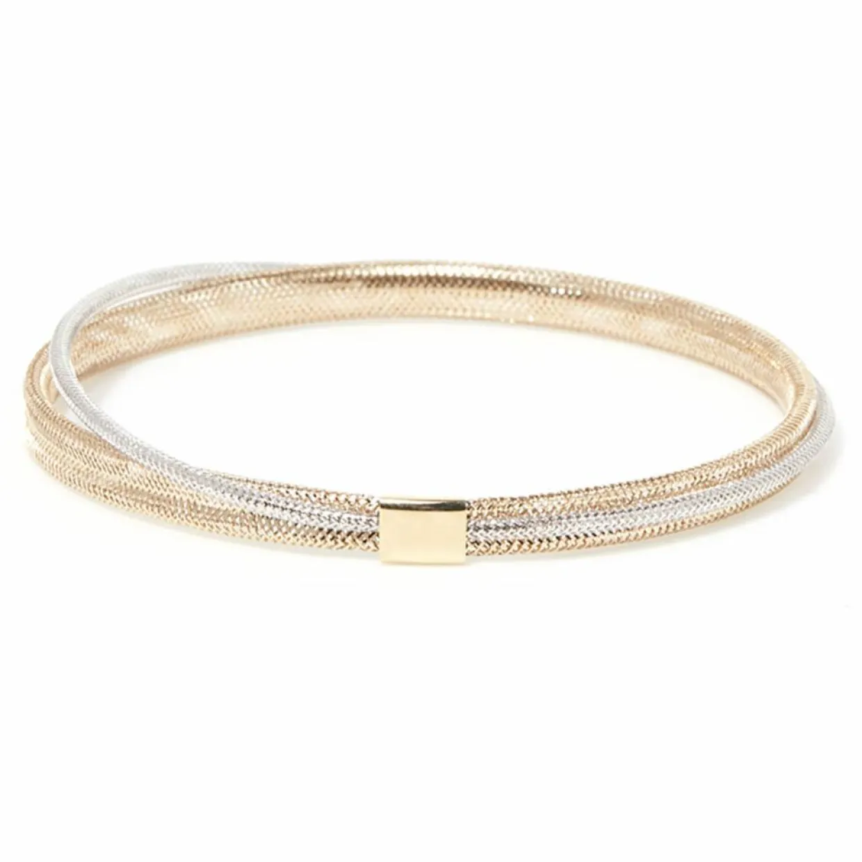 Bracelet Matera or bicolore-Instant d'Or