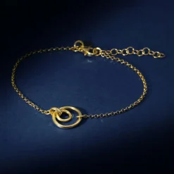 Bracelet Niccolo en Argent doré-By Rafaella Hot