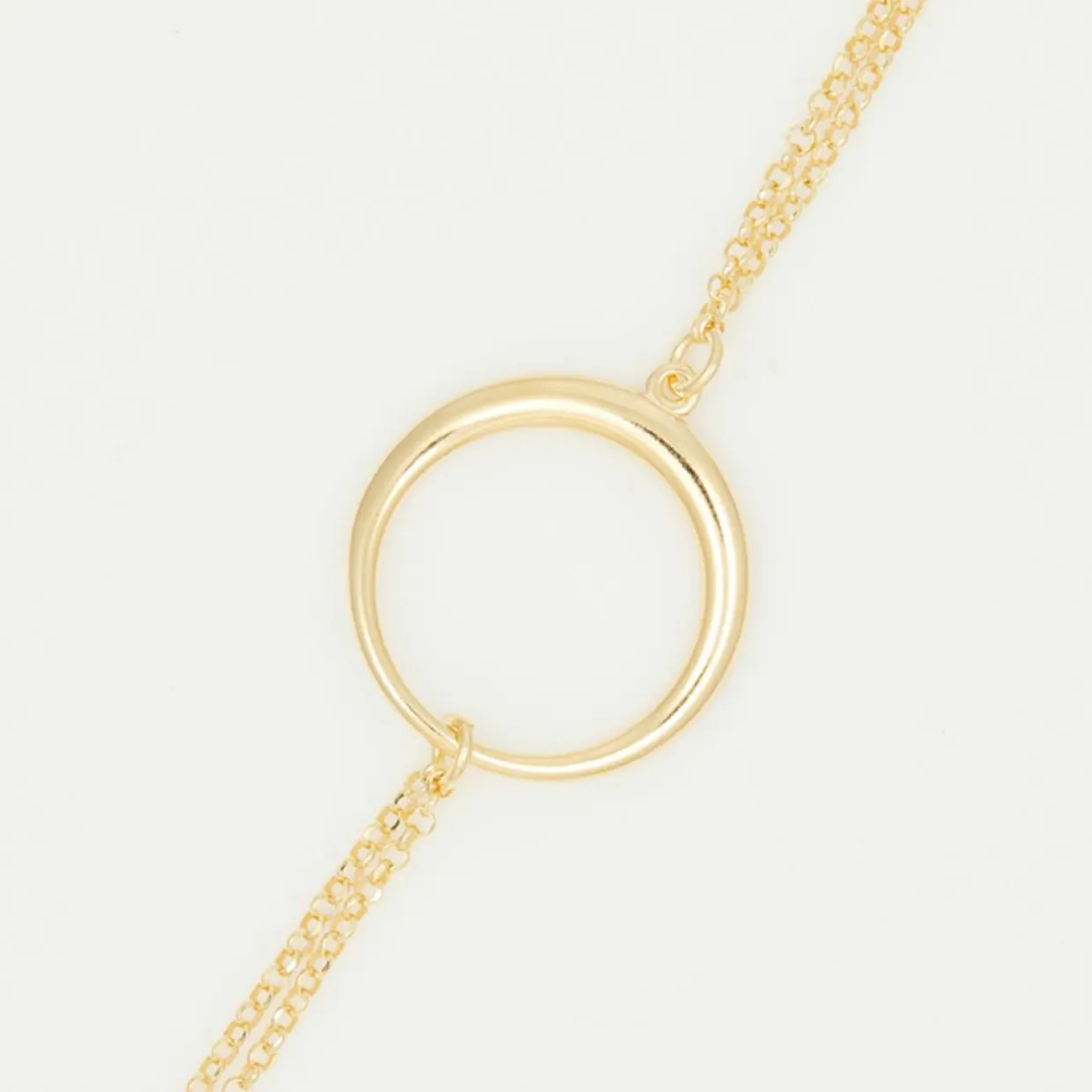 Bracelet Pallos en Argent doré-By Rafaella Clearance