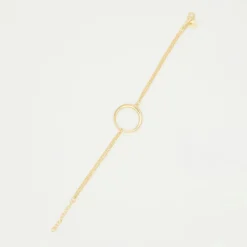 Bracelet Pallos en Argent doré-By Rafaella Clearance