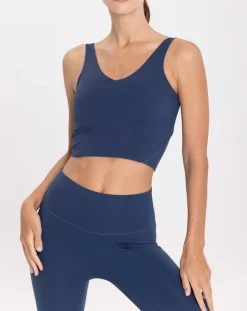 Brassiere Tank Mantra bleu marine-Onamaste Online