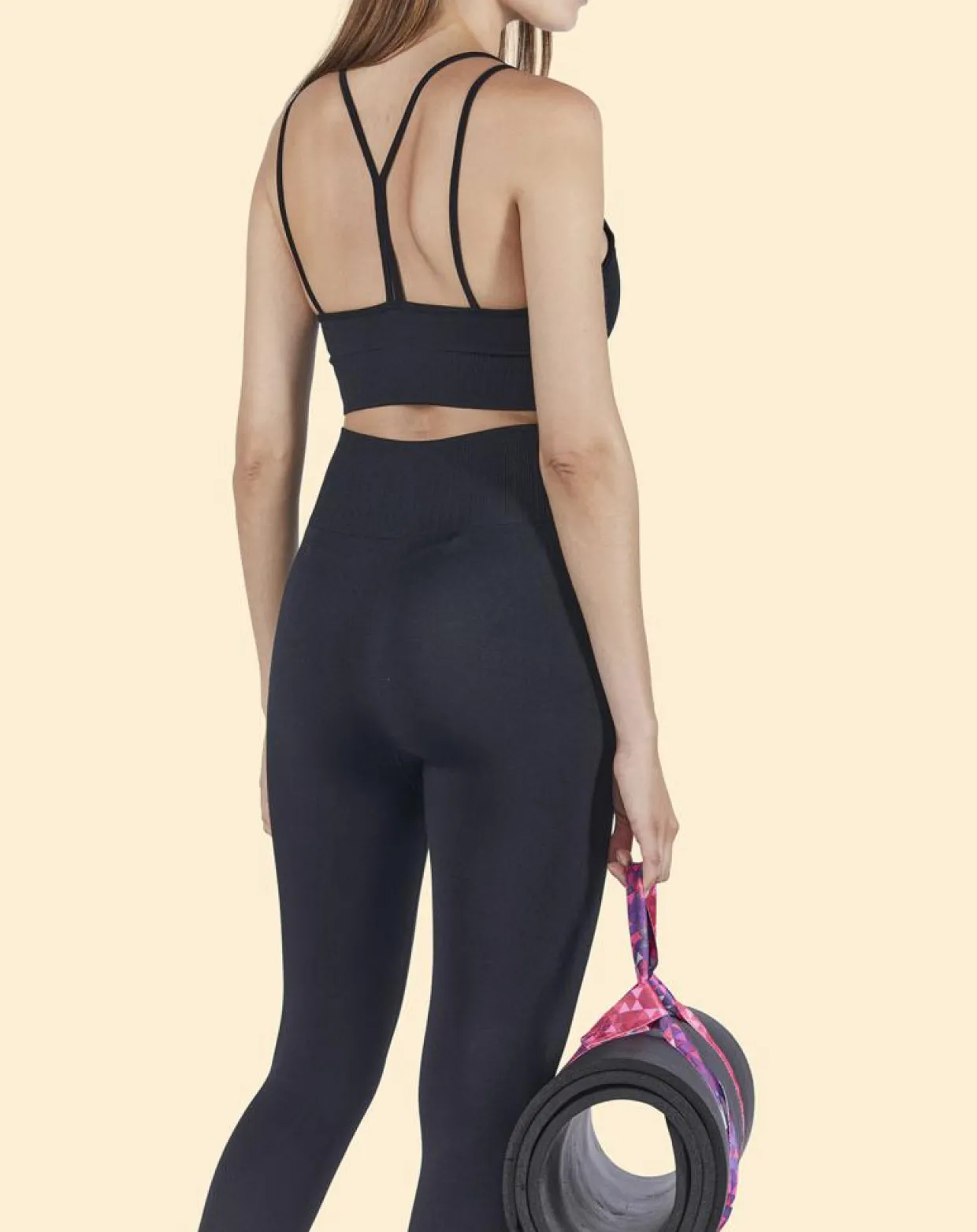 Brassière de sport Maintien léger noire-Onamaste Hot