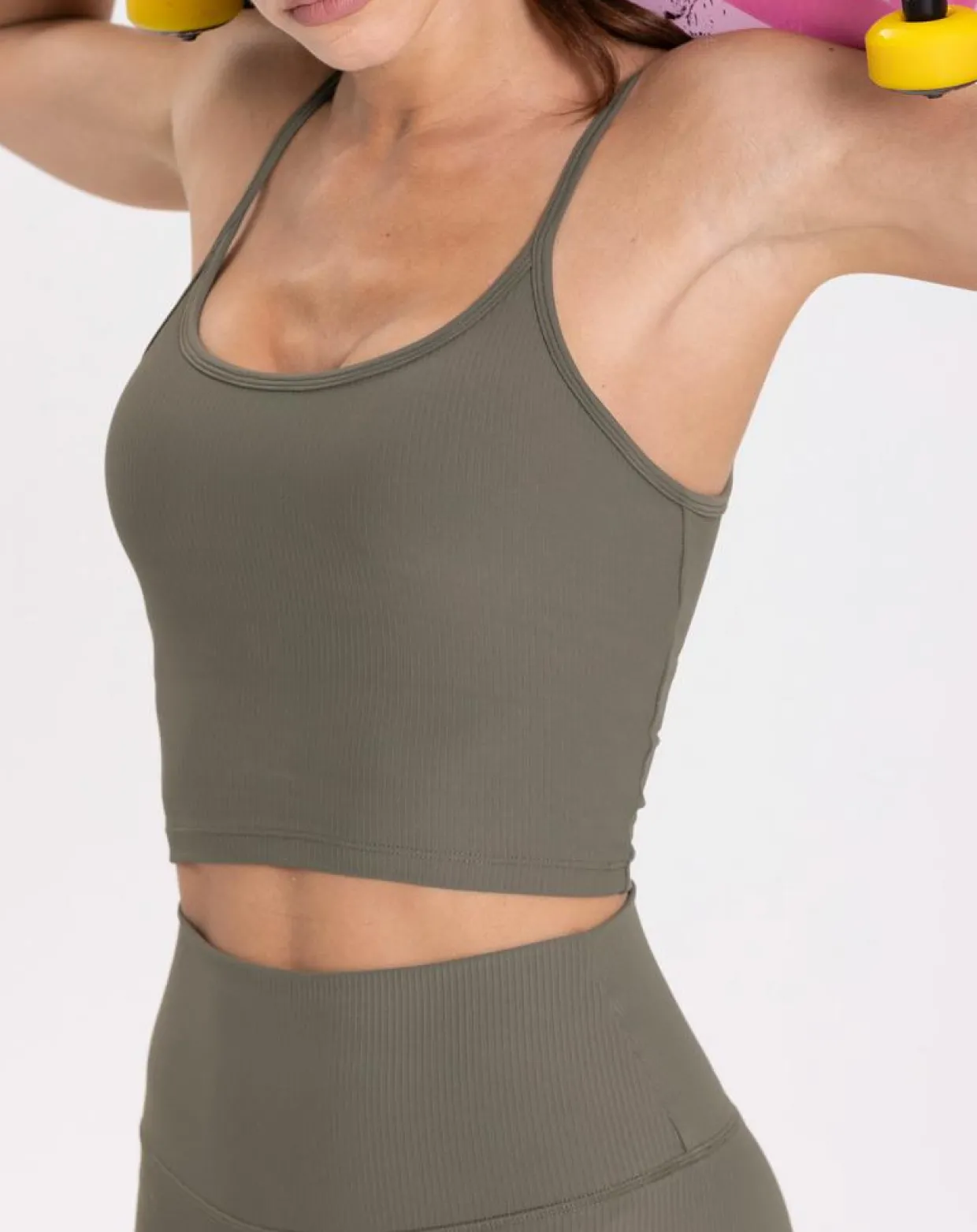Femme Onamaste Tops Et Blouses^Brassière Lotus verte