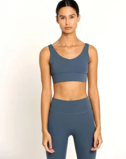 Femme Onamaste Tops Et Blouses^Brassière Tank Mantra bleu marine