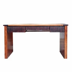 Bois & Chiffons Bureaux^Bureau en bois massif Acacia Moon Naturel - 140x70x76 cm