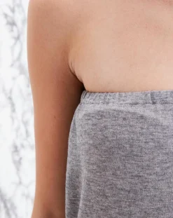 Bustier en Coton & Cachemire flanelle-Eric Bompard Outlet