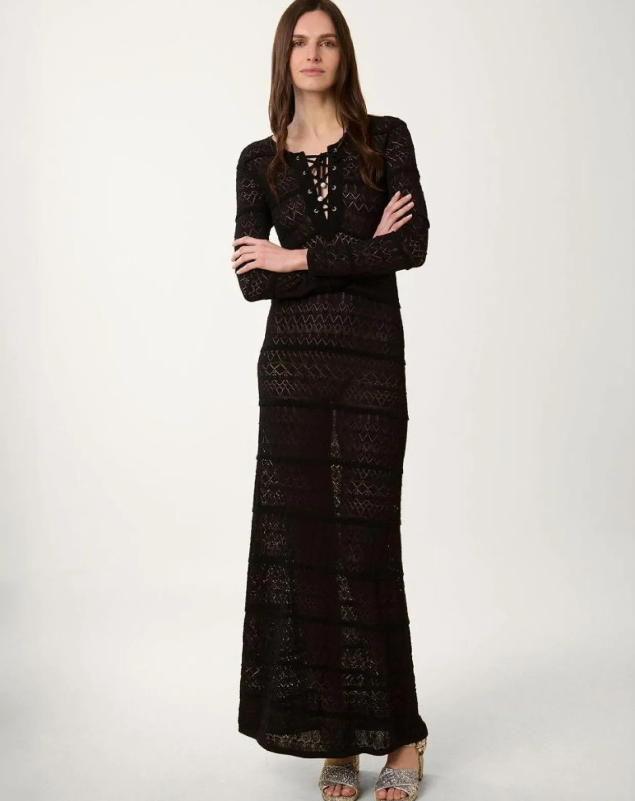 Femme Manoush Robes^Caftan Pierrette noir
