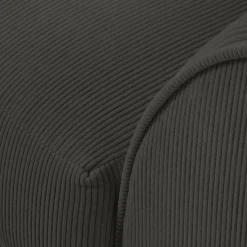 Mazzini Sofas Canapés^Canapé d'angle gauche Quince 4 Places gris foncé - 221x171x80 cm