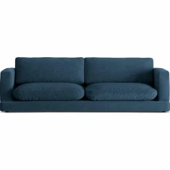 Canapé Daphne 4 Places Bleu Marine - 240x105x86 cm-Mazzini Sofas Discount