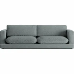 Mazzini Sofas Canapés^Canapé Daphne 4 Places Gris Foncé - 240x105x86 cm