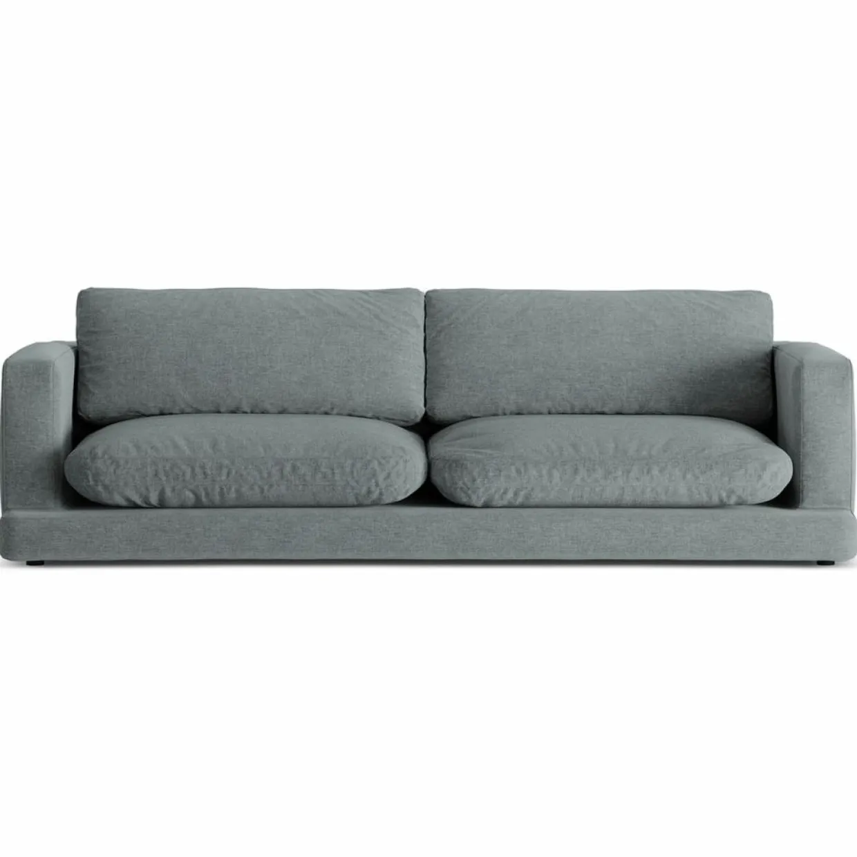 Mazzini Sofas Canapés^Canapé Daphne 4 Places Gris Foncé - 240x105x86 cm