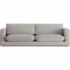 Mazzini Sofas Canapés^Canapé Daphne 4 Places Gris chaud - 240x105x86 cm