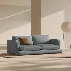 Canapé Daphne 3 Places Gris Foncé - 210x105x86 cm-Mazzini Sofas Hot