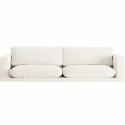 Canapé Daphne 4 Places Ivoire - 240x105x86 cm-Mazzini Sofas Outlet